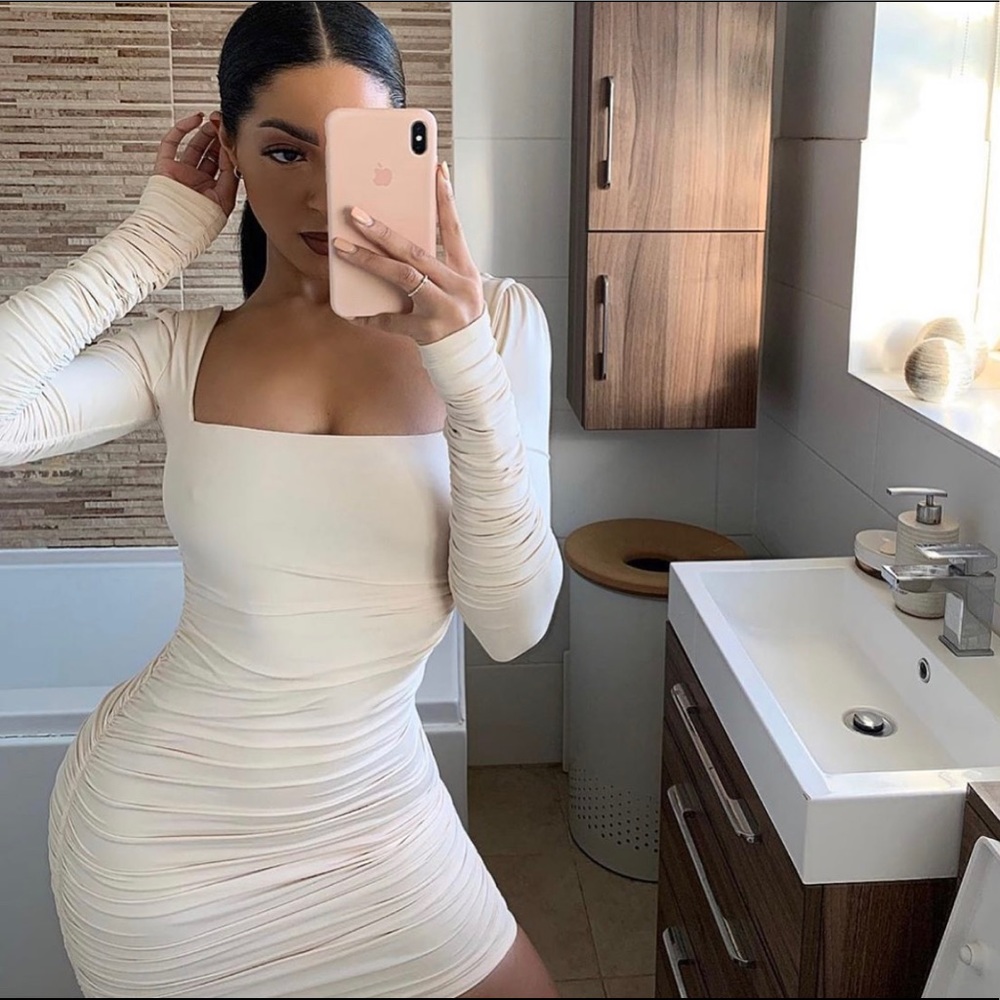 White dress
